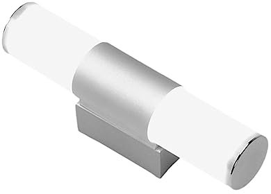 OSALADI LED Wandleuchte Badezimmer Spiegelleuchte Schrankleuchte Modern für Waschtisch Spiegel Frontlampe Innen Weiß Eisen Vielseitig für Flur Treppen