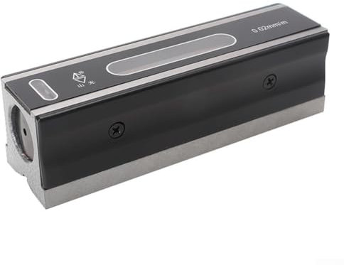Gbtdoface Nivel de precisión, regla de nivel de burbuja, herramienta de medición de grado industrial de alta precisión de 0,02 mm 100/150/200 (100 mm)