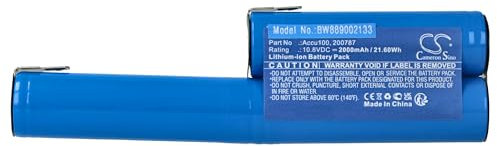 vhbw Akku kompatibel mit Wolf AGS Grasschere, Strauchschere (2000mAh, 11,1V, Li-Ion)