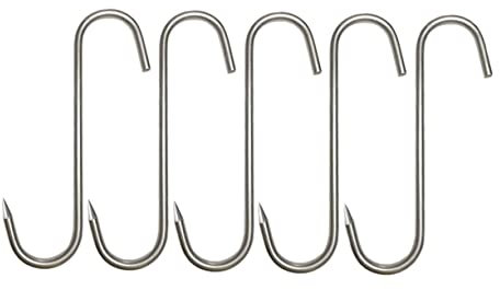 Parliky 5pièces Crochets De Viande Acier Inoxydable De Crochets Grillades Pour Suspendre Viande Outils De Cuisine Pour Barbecue Et Fumage