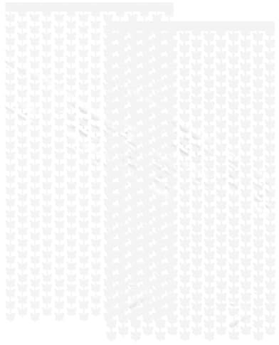 Asudaro Decoración de cortina de borde, 2 uds cortina de fondo de franja cortina de franja 2M cinta tira decoración de pared de oropel metálico lámina de oropel cortinas flecos foto stand accesorios