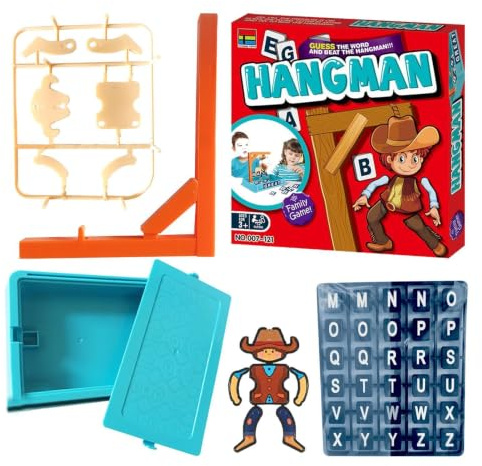 Juego del ahorcado , juegos de adivinanzas para niños | Tarjetas de juego de palabras de adivinación del ahorcado - Juegos de mesa seguros e inofensivos para el parque, el hogar, la escuela, los viaje