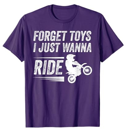 Dirt Bike Art For Boys Kids Men Motor Bike Dirtbike Racing T-Shirt