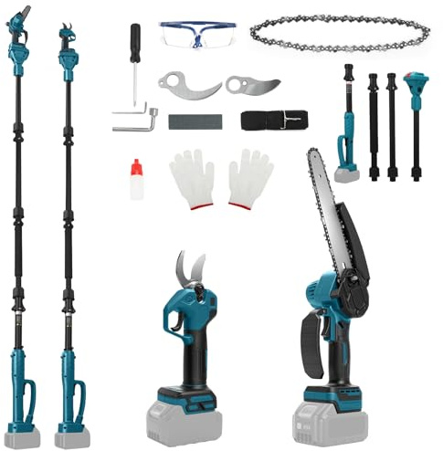 4 i 1 sladdlös motorsåg och sekatör för Makita 18V (utan batteri)