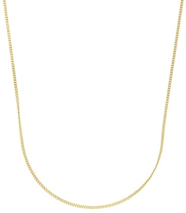 Amor Collier 925 Sterling Silber, 375 Gold Damen Halsschmuck, Silber, Gold, Kommt in Schmuck Geschenk Box