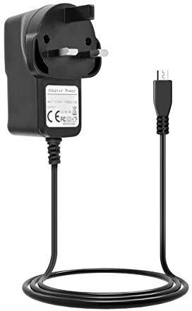 Taelec-Tric) 5V 3A Micro USB AC Adapter DC Wall Power Supply Charger Cord for Raspberry Pi 3