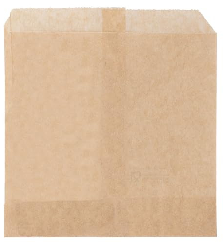 García de Pou 1000 Unités - Sachet pour Fritures 34 g/m2, 12 x 12 cm Naturel Parch,Ingraissable