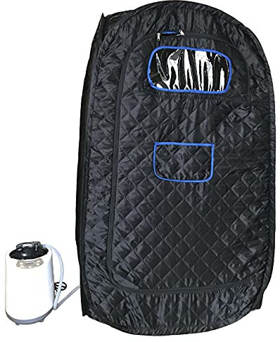 Sauna Portatile A Vapore Black Portable Sauna Home Sauna Bath 200 0W 4.2L. Scatola Sauna Bagno di Vapore Facile da Piegare e riporre Cabina Sauna (Color : Elegant Black)