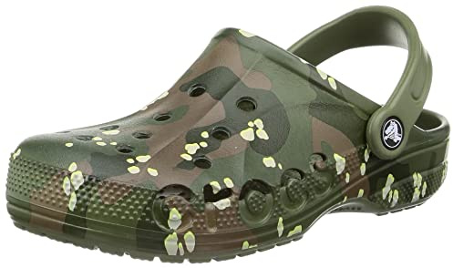 Crocs Unisex Baya Graphic Clog, Armégrön, 36/37 EU