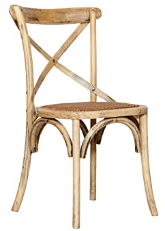 Biscottini, 5 x 42,5 x 46,5 cm fabriquées en Italie Vintage pour Salle à Manger | chaises en Bois de Cuisine, frêne, 86,5x42,5x46,5 cm