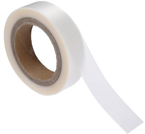 1 rotolo di nastro adesivo fusibile per riparazione di cuciture da 65 m, impermeabile, termoadesivo per cuciture a caldo, nastro trasparente per riparazioni in tessuto per attrezzatura esterna,