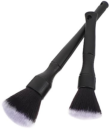 DRESSOOS 2pièces Brosse De Nettoyage Douce Microfibre pour Voiture pour Entretien Intérieur Et Polyvalent