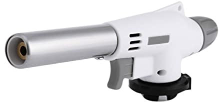 Tourche de butane, cuisine professionnelle culinaire torche Butane grillade torche torche de cuisine plus légère torche pour desserts, crème brulee, soudure, barbecue (carburant non inclus)