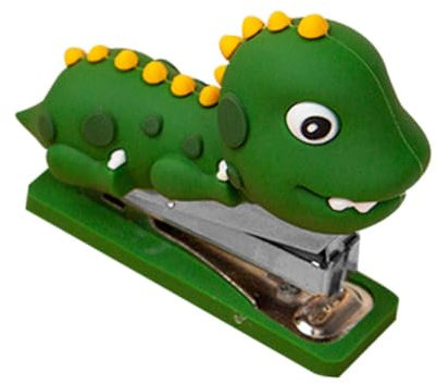 HORIALENCE Mini Stapler Dinosaur Stapler Cute Office School Supplies for Desk Accessories Paper Stapling Tool
