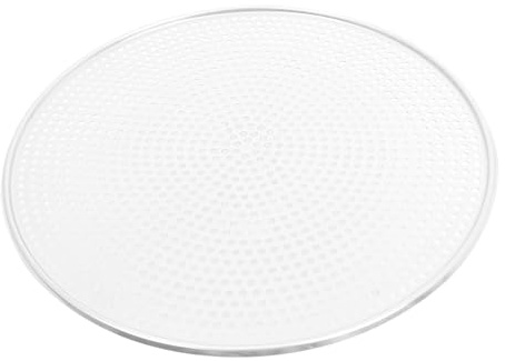 Warmhm Teglia Pizza Forata in Alluminio con Fori per Cottura Uniforme Multiuso per Pizza Dolci e Grigliate Resistente e Anti-deformazione Adatta per Forno Professionale e Casalingo