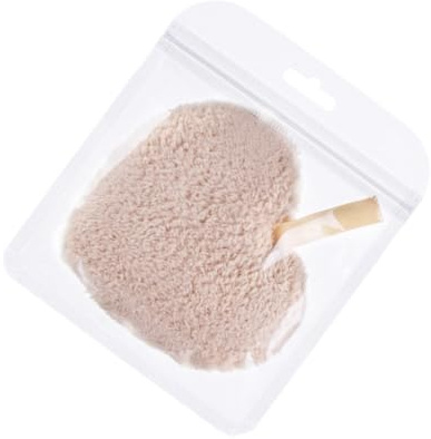 TOYZFRIENDY Spugnette Cuore per Rimozione Make Up Lavabili e Riutilizzabili 3 Pezzi per Pulizia del Viso