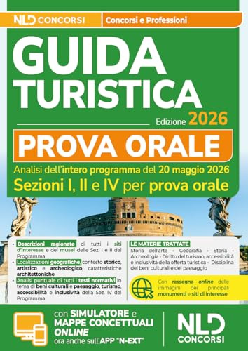 Esame abilitazione Guida Turistica 2026 Manuale per la Prova orale