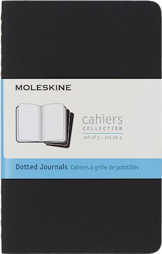 Moleskine Cahier Journals Pocket Dot Black