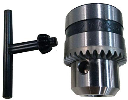 1989candy Bohrfutter Winkelschleifer Bohrfutter mit Schlüssel Drehmaschine Zubehör