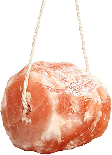 Horses Lick 4 KG Natural Pink Salt, Organic Himalayan Salt Lick for Horses, Deer, and Livestock - Lick Salt Block on Rope for Animals