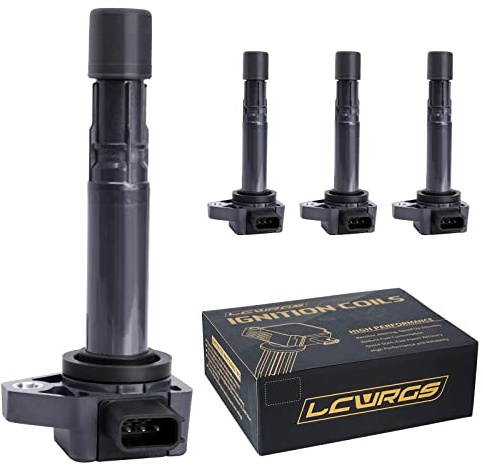 Set of 4 Ignition Coil Packs for L4 1.7L Honda Civic 2001 2002 2003 2004 2005 Coil Pack 1.7 Replaces# UF400 C1460