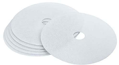 sourcing map Universal Cloth Dryer Exhaust Filter, Cotton 260x40mm White for Clothes Dryer Filter Replacement Pack of 6