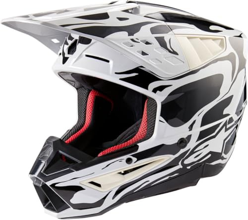 Alpinestars Motocross-Helm S-M5 Grau Gr. L