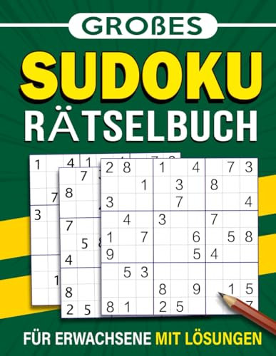 Großes Sudoku-Rätselbuch für Erwachsene
