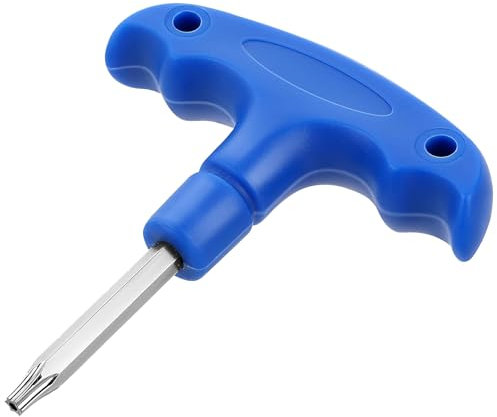 NIOIPXA Golf Wrench Tool, T20 Golf Torque Wrench Golf Head Adjustment Tool with Plastic Handle for Golf Club Driver Shaft Adapter