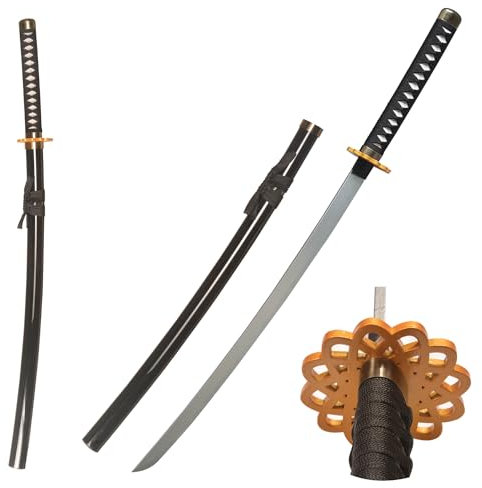 Claymeur 102 cm Atomic Samurai Sword with Gold Guard for Cosplay Costume Accessories Props