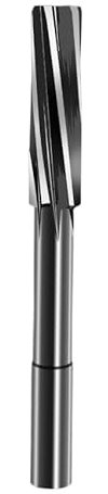 1 Stück HSS-Bearbeitungswerkzeug Spiralflöte Reibahle Kobaltschneiden H7 Schaftdurchmesser 2 mm-16 mm for Metall Stahl Aluminium Lochbohrer(16mm)