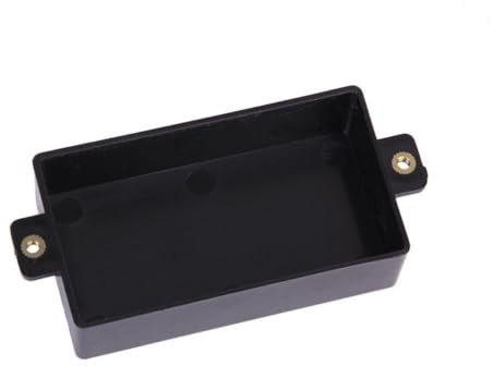 Kunststoff Versiegelte Humbucker Abdeckung für E-gitarren | Schwarz, Passend für Sq St Pickup und Gitarren Tonabnehmer, Zubehör für Ersatz und Montage