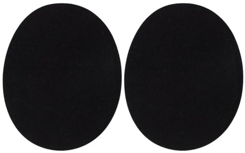 KOCKSHION BüGelflicken Ovaler Patch Zum AufbüGeln Ellbogen Und Knie Flicken Aus Weichem Komfortablem Material FüR Kleidung Taschen Und HüTe Dekorative Applikationen Zum NäHen
