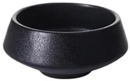 Piatti Moderni Ciotola in ceramica nera opaca for riso, zuppa, ristorante, ciotola for noodle, snack, stoviglie Piatti Fondi(S)