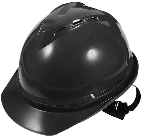 Healeved Casco de Seguridad para Construcción Casco de Abs Resistente y Ligero con Ventilación Protección contra Impactos para Trabajadores de Techado y Fábricas Ajustable y Transpirable
