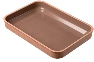 myromy® Auflaufform & Backform 2,8 L aus Keramik – Ofenform & Grillplatte | LASAGNEFORM & GRATINSCHALE – rechteckige Backschale für Brot & Kuch