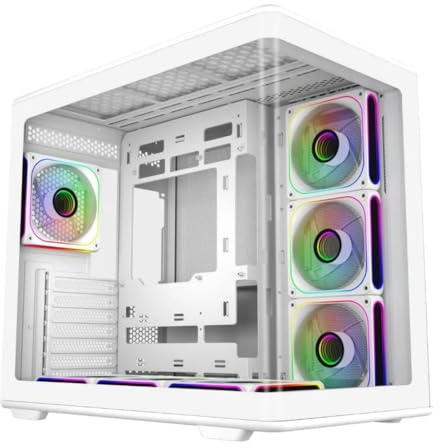 Cooler Master Elite 600 White 7 Fan Edition