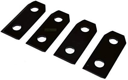 4 X 7 CM Messerklingen für BRILL/GARDENA Mulchcut Quattro Hattrick 78964 11353