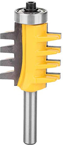 Juego de brocas de fresado, máquina de grabado de brocas de unión de dedos de vástago de 8 mm, herramienta para trabajar la madera con fresa, herramienta para cortar sierra con fresadora de madera