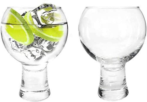 TUFF LUV Ginsanity 19oz / 540ml Alternato Gin & Tonic/Wine Balloon Copa Glass Cocktail [Set of 2]