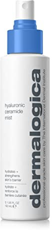 Dermalogica Hyaluronic Ceramide Mist 150ml - Hydrates, Locks in Moisture, Combats Dryness, Fine Lines, & Loss of Firmness, All Skin Types, Rose Water Infused for Supple Skin.