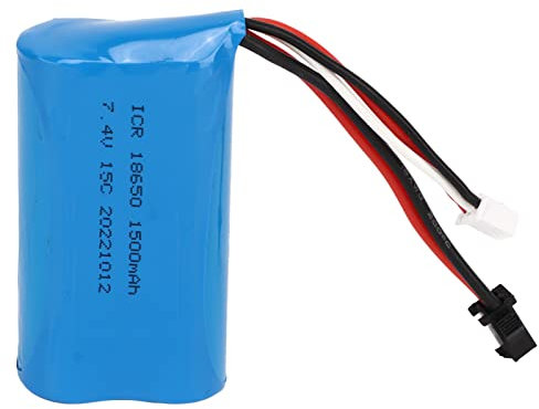 SUNGOOYUE 7.4V 1500mAh Lithium Battery, Lithium Battery SM Head Upgraded Battery RC Spare Parts for 822 RC Aircraft Battery Remote & App Controlled Vehicle Batteries for T39 T40 F39