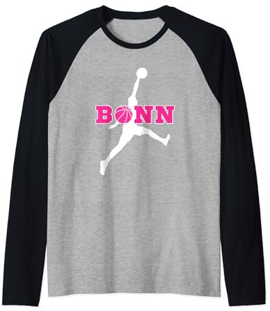 Bonn Basketball Fan Support Rheinland Stadion pink Raglan