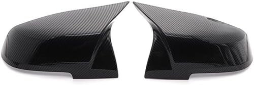 GwwEi6 Spiegelkappen Außenspiegel Für BMW Série X X1 E84 2013-2015,Auto Rückspiegelkappe Gehäuse Autozubehör Außenspiegel Ersatzteile,C-Carbon Fiber M Look