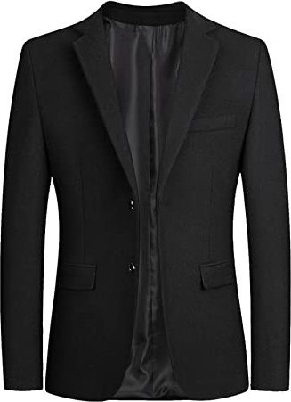 Veste d'hiver en laine pour homme - Blazer en laine à simple boutonnage - Vestes de costume en tweed - Vestes de sport formelles vintage à chevrons - Petit manteau de costume en laine britannique