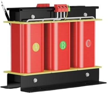Trasformatore di isolamento a secco trifase da 10 kVA | Convertitore di tensione step-up/down da 415 V 400 V 380 V a 220 V | Alimentatore industriale 50/60 Hz (serie SG/SBK)(SBK-12KVA)