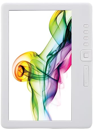 Tomantery E Reader Lector de Libros Electrónicos Portátil TFT LCD de 7 Pulgadas con Protector de Pantalla y Auriculares para Entusiastas de la Lectura (16G)