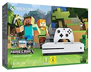 Xbox One S 500GB Konsole - Minecraft Bundle