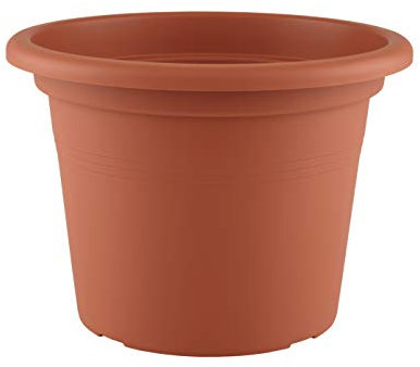 Artevasi Venezia - Maceta cilíndrica (50 cm), Color Terracota