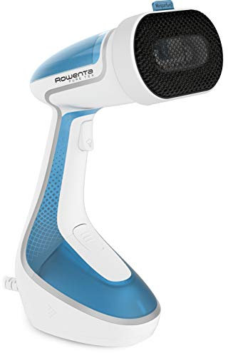Rowenta Pure Tex DR9530 cepillo de vapor aromatizante sistema de cabezales intercambiables, acción 4 en 1: desinfecta, elimina arrugas, limpia y perfuma, apto para todos los textiles domésticos